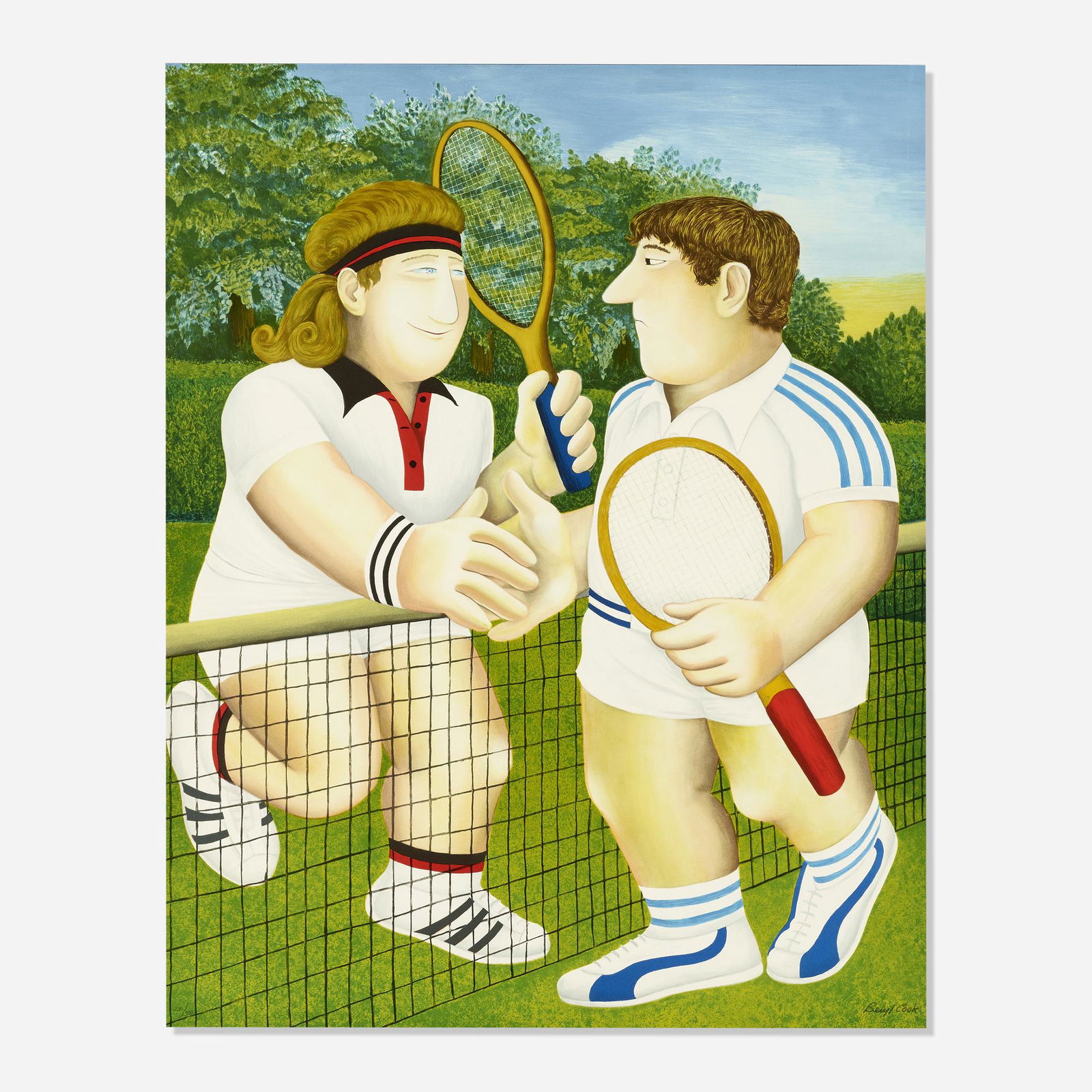 Beryl Cook, Tennis (1 of 3)
