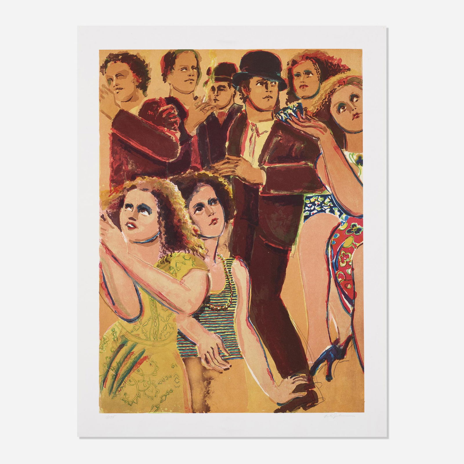 Lester Johnson, Street Scene 4 (1 of 2)