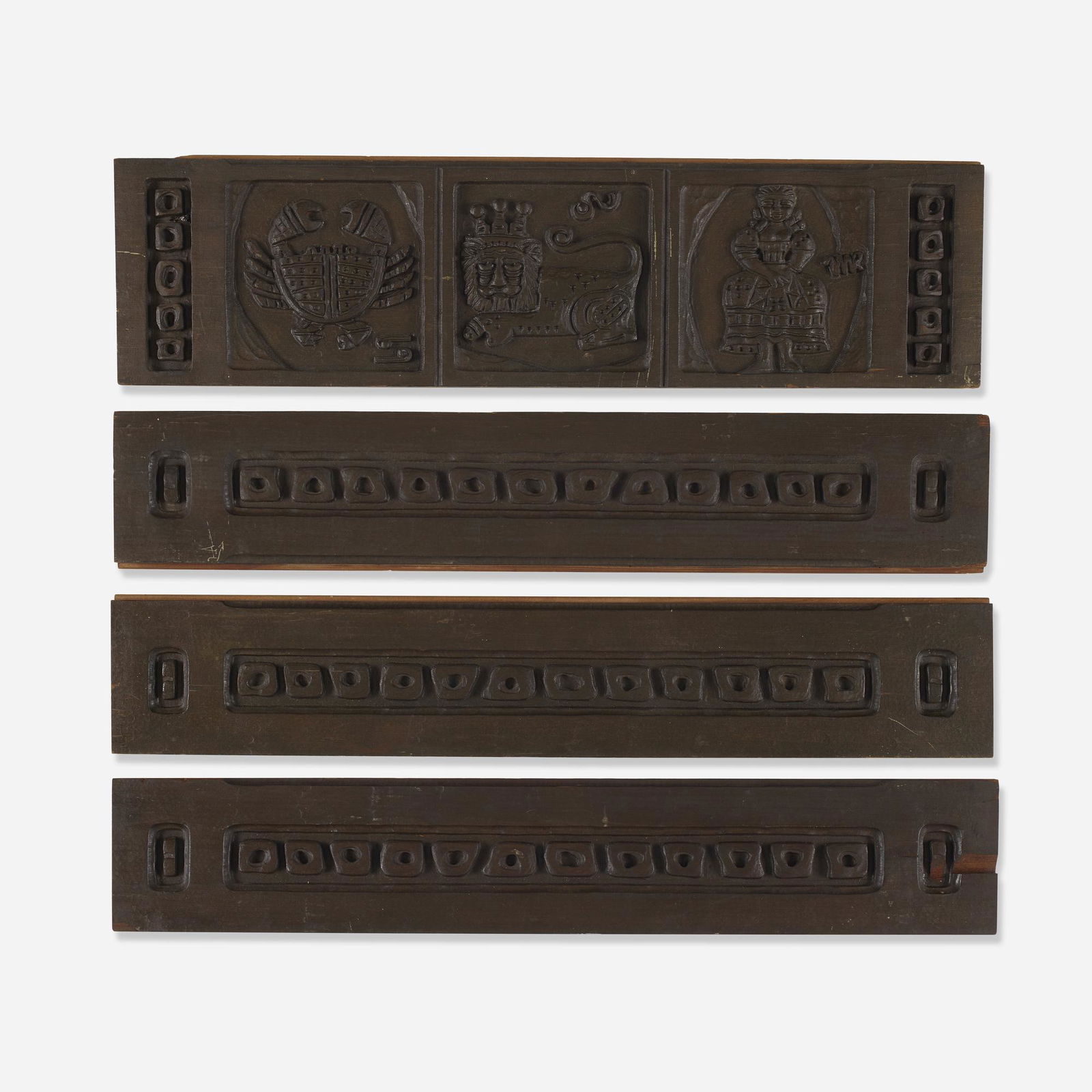 Evelyn and Jerome Ackerman, Panels, set of four (1 of 1)