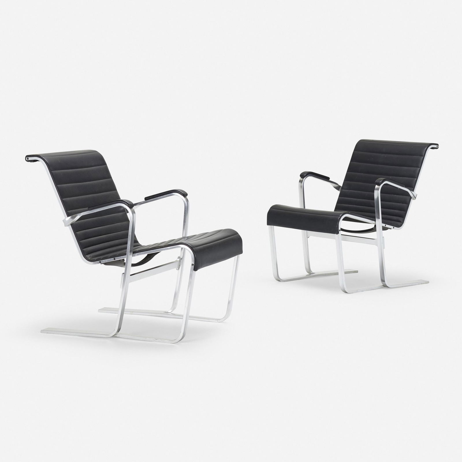 After Marcel Breuer, Lounge chairs, pair (1 of 3)