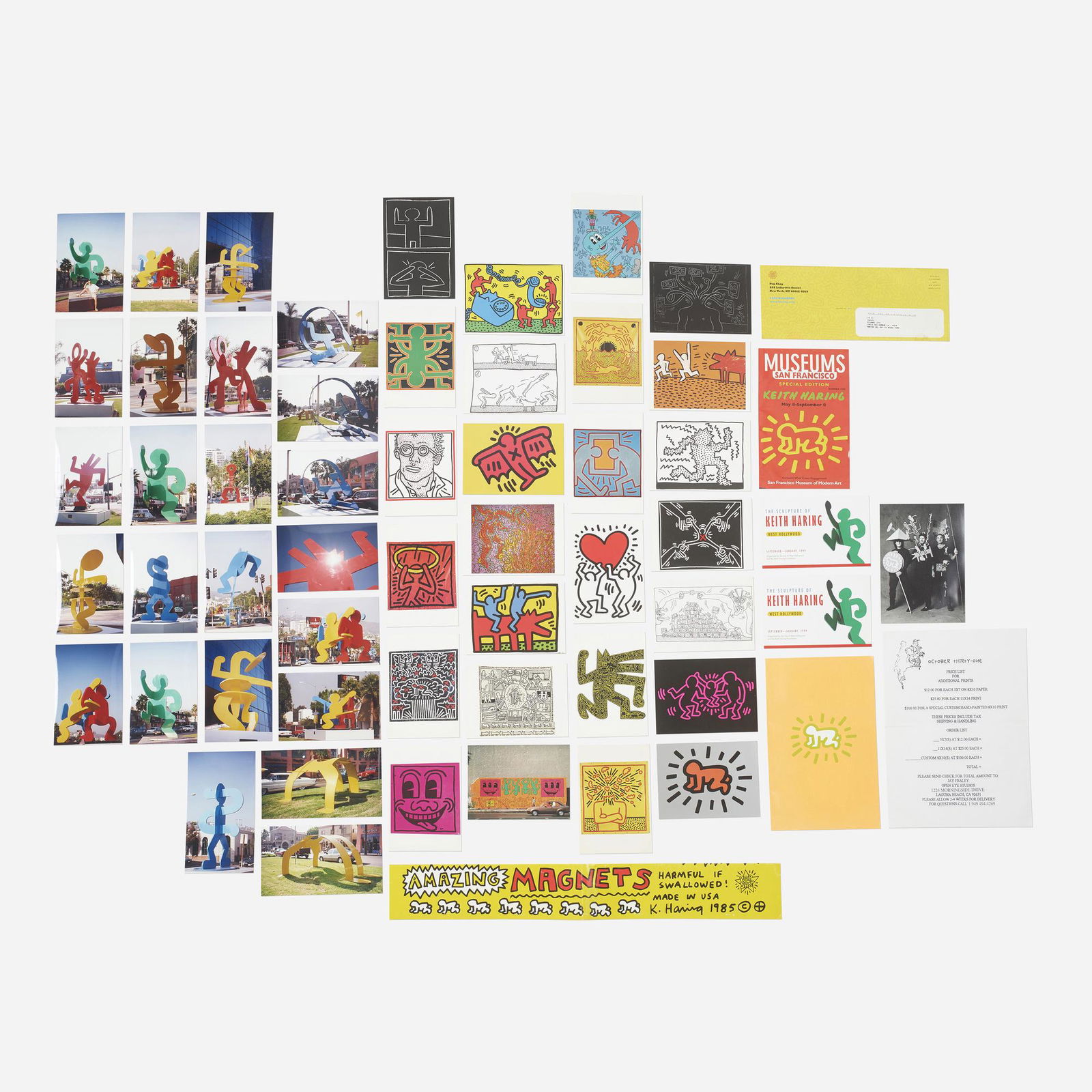 Keith Haring ephemera (1 of 1)