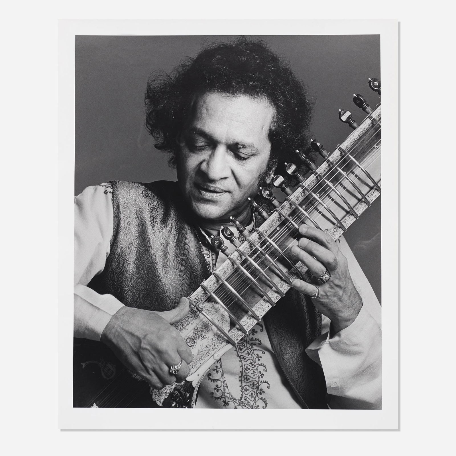 Francesco Scavullo, Ravi Shankar (1 of 2)