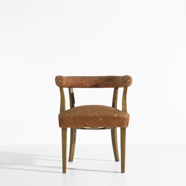 Josef Frank armchair: Josef Frank armchair Haus & Garten Sweden, c. 1933 cherry, upholstery 21 w x 27 d x 26.5 h inches Literature: Josef Frank: Life and Work, Long, pg. 100