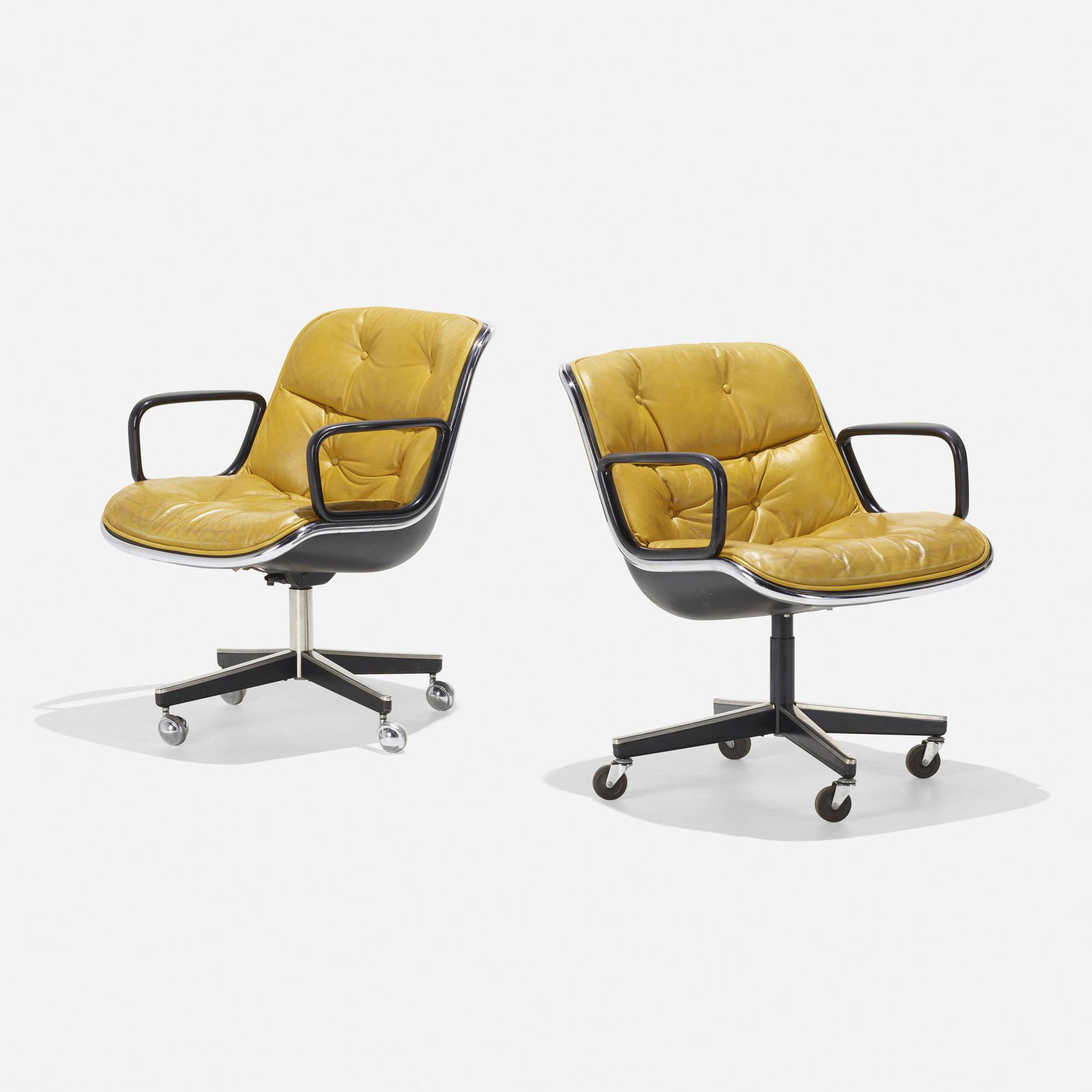 Charles Pollock, Executive chairs, pair (1 of 4)