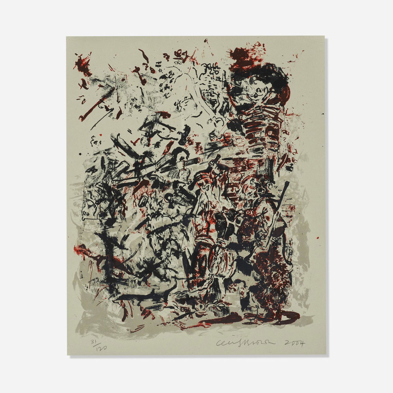 Cecily Brown, Study After an Election (1 of 2)