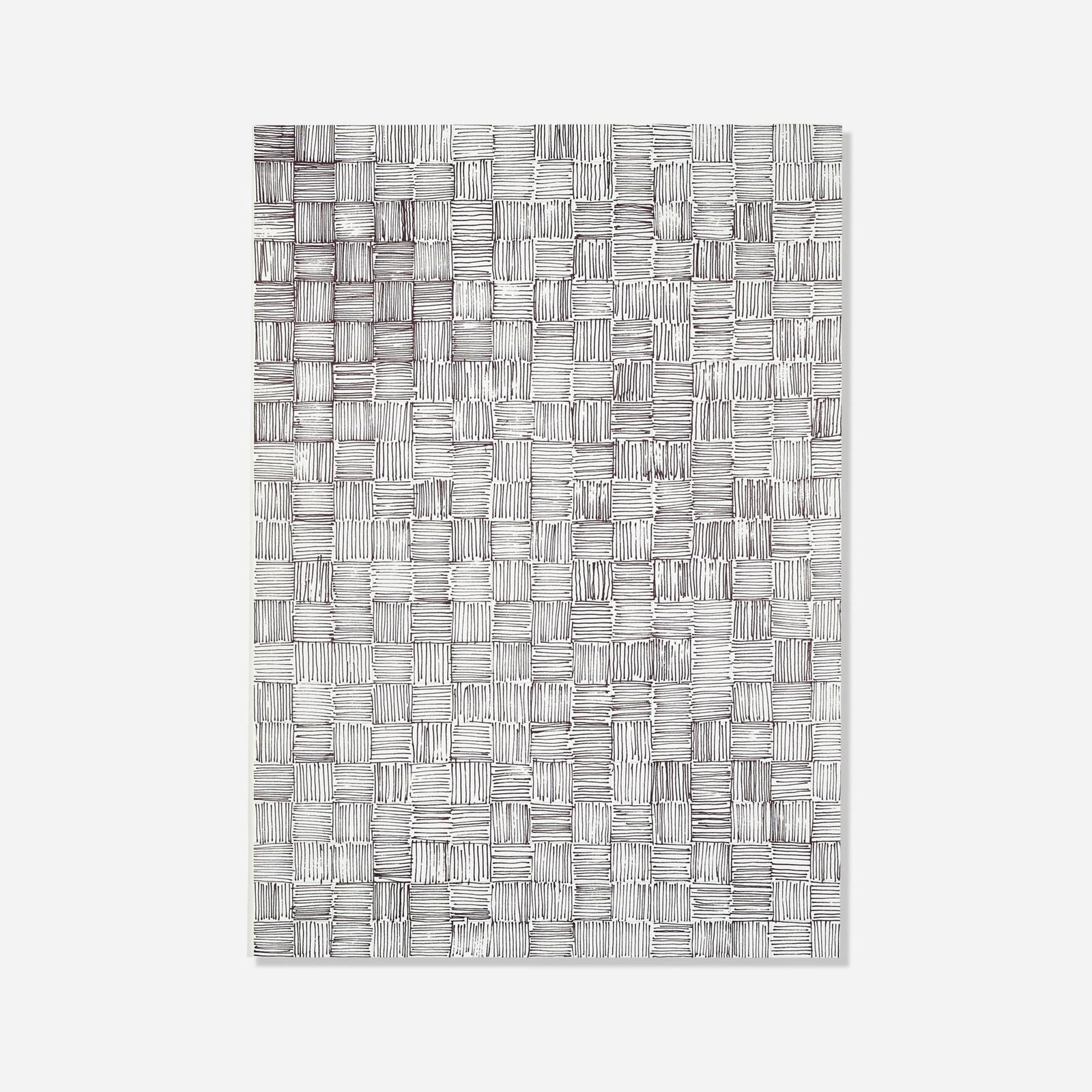 Rachel Whiteread, Untitled (Tiles): Rachel Whiteread Untitled (Tiles) c. 2005lithograph on paper 16.25 h × 11.5 w in (41 × 29 cm) Signed to verso 'R Whitehead'. This work is number 76 from the edition of 100 co-publi