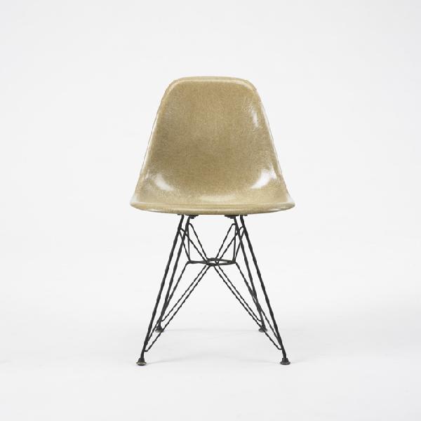 Charles and Ray Eames DKR: Charles and Ray Eames DKR Herman Miller USA, 1951 fiberglass, enameled steel, rubber 18.5 w x 21 d x 30.5 h inches Literature: Eames Design: The Work of the Office of Charles and Ray Eames, Neuhart, N