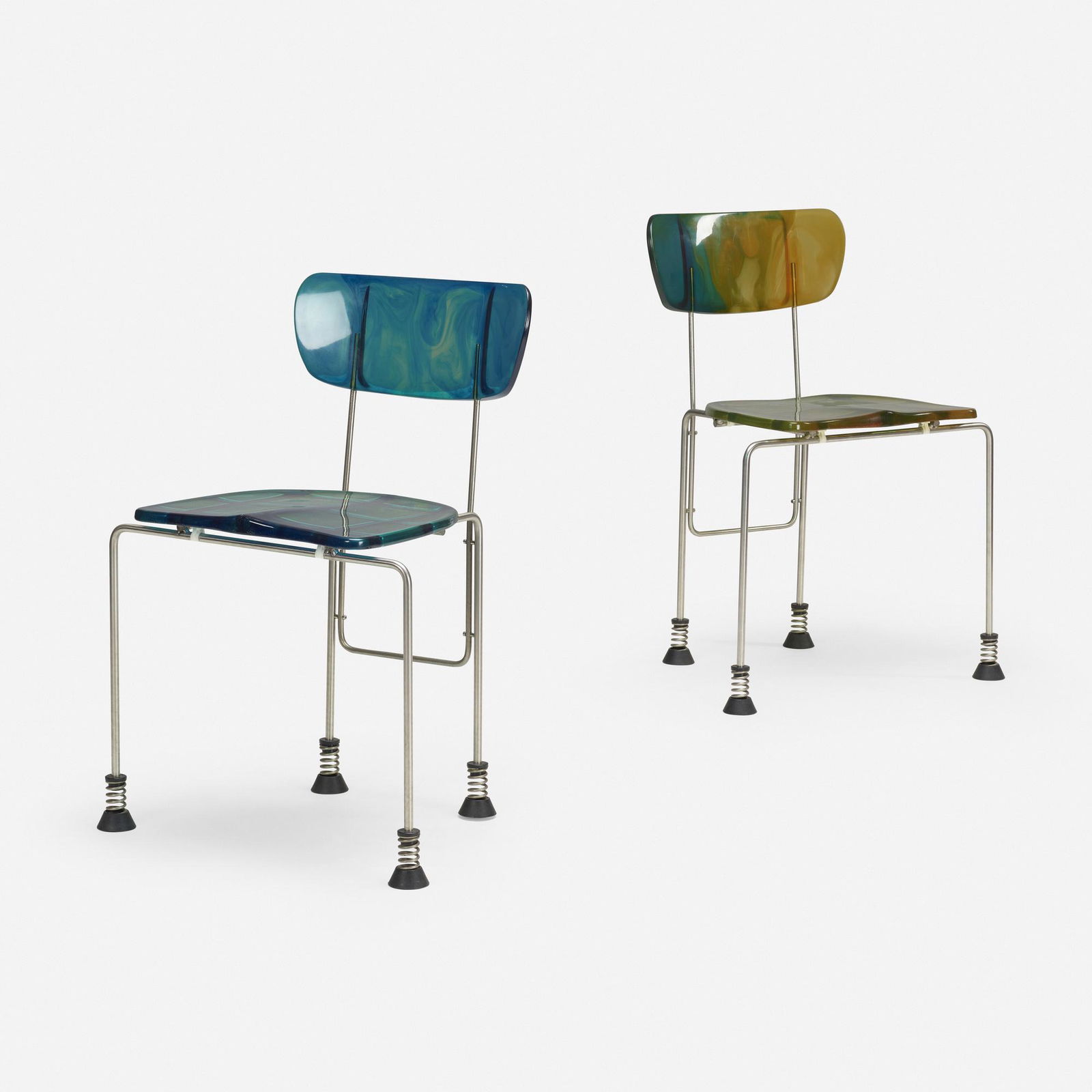 Gaetano Pesce, 543 Broadway chairs, pair (1 of 4)