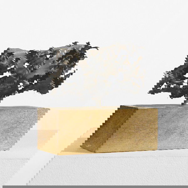 Alberto Burri untitled: Alberto Burri untitled Italy, 1959 can mounted on basswood 6 h x 6.25 w inches Signed, inscribed and dated to underside 'Alberto Burri Rome 1959'. Literature: Horizon, January 1959, pg. 144 illustrate