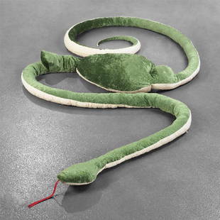 John Isaacs Snake: John Isaacs Snake USA, 1993 fabric 12 h x 19 w inches Provenance: Lisson Gallery, London