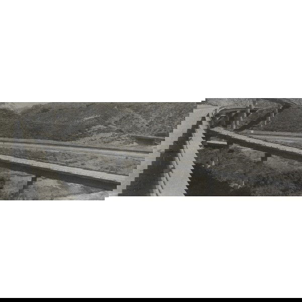 Catherine Opie untitled #6 (Freeway series): Catherine Opie untitled #6 (From the Freeway series) USA, 1994 platinum print 2.25 h x 6.75 w inches Signed, titled, numbered and dated to verso 'Catherine Opie Untitled #6 1994 5/5'. Signed, titled,