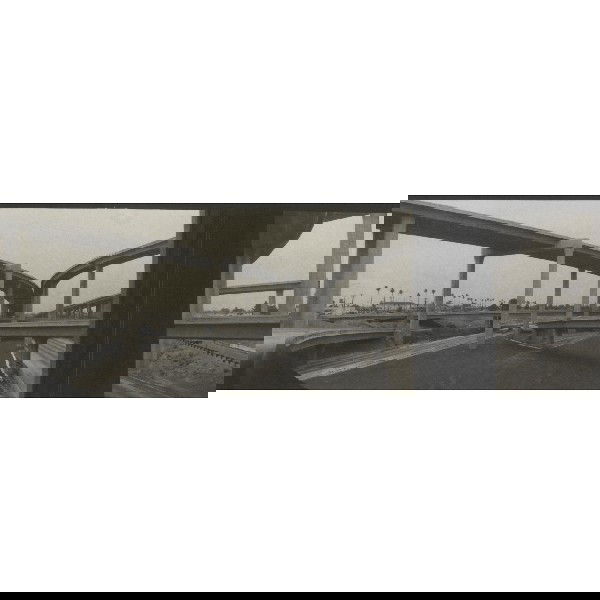 Catherine Opie Untitled #3 (Freeway series): Catherine Opie Untitled #3 (from the Freeway series) USA, 1994 platinum print 2.25 h x 6.75 w inches Signed, titled, numbered and dated to verso 'Catherine Opie Untitled #3 1994 1/5'. Signed, titled,