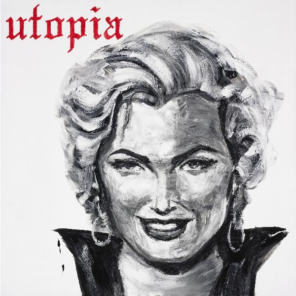 Enrique Chagoya Utopia Series (Marilyn): Enrique Chagoya Utopia Series (Marilyn) Mexico/America, 2005 acrylic on canvas 48 h x 48 w inches Signed and dated to verso 'Enrique Chagoya '05'. Provenance: Lisa Sette Gallery, Scottsdale | The Mikk