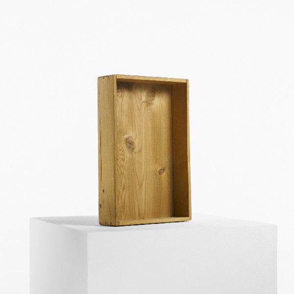 Joseph Beuys Intuition: Joseph Beuys Intuition Germany, 1968 pine 12 h x 8.25 w inches Signed and dated to verso 'Beuys 68'. This work is from the edition published by Vice Versand. Literature: Joseph Beuys: The Multiples, S