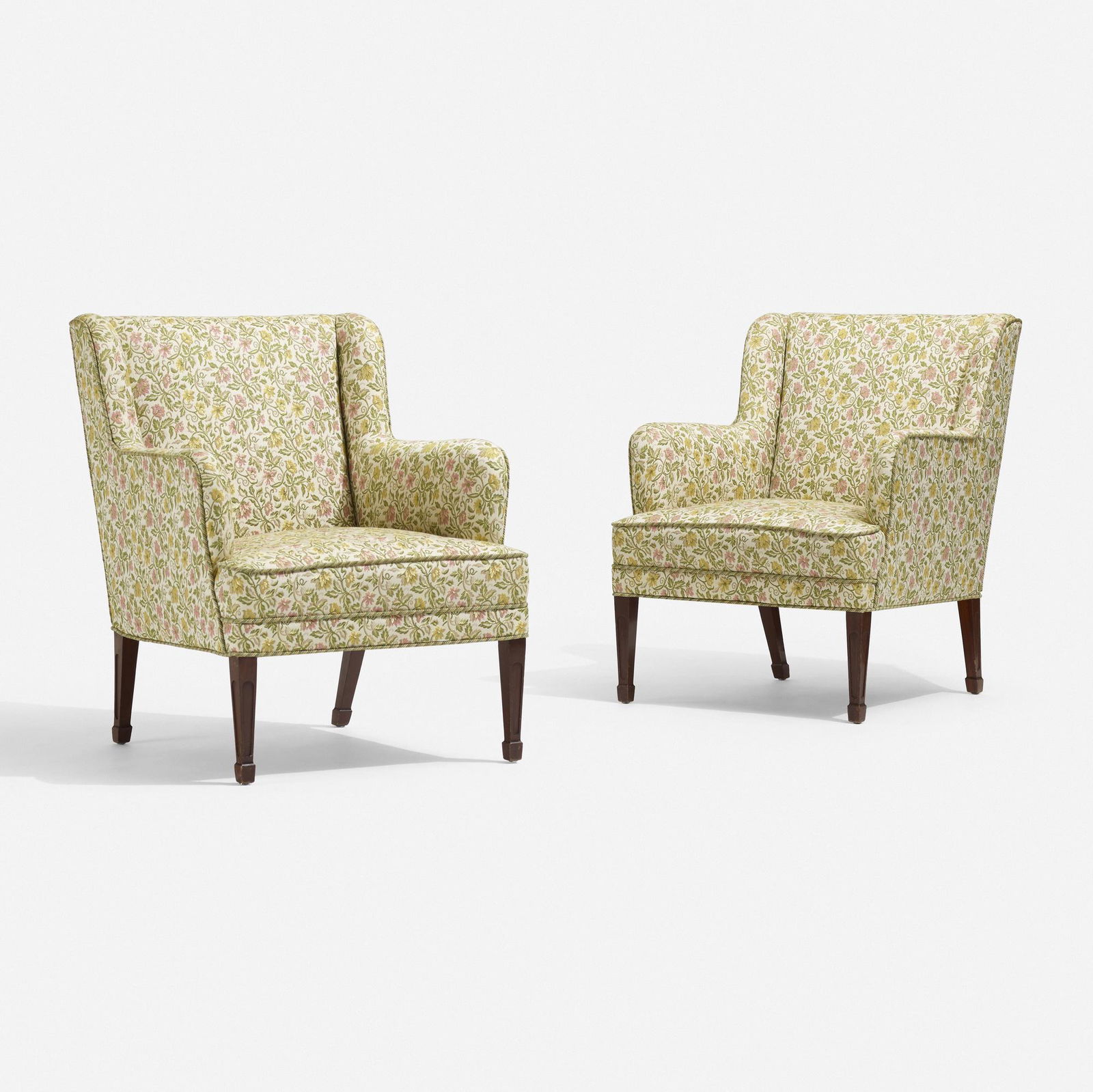 Frits Henningsen, Armchairs, pair (1 of 3)