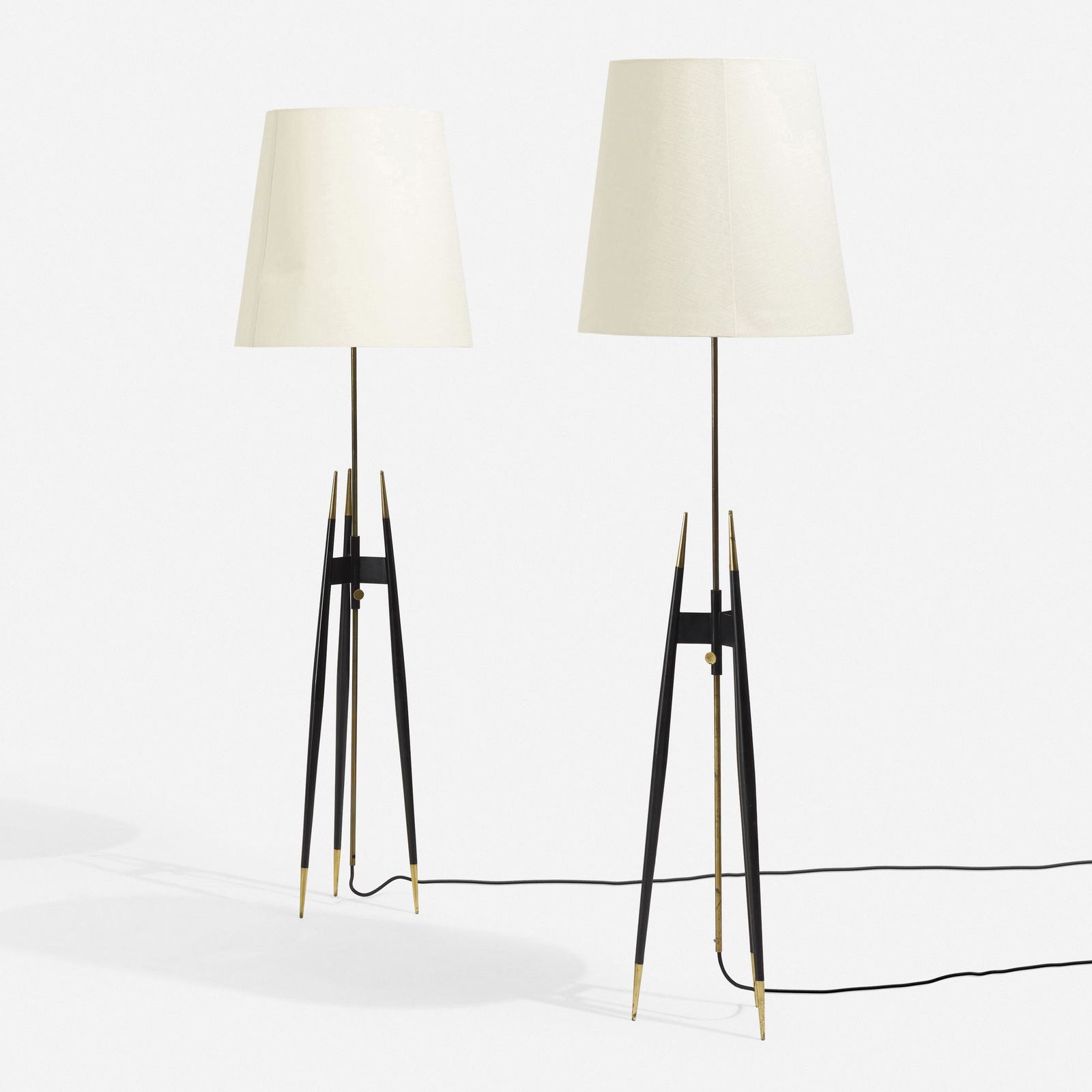 Svend Aage Holm-Sorensen, Floor lamps, pair (1 of 2)