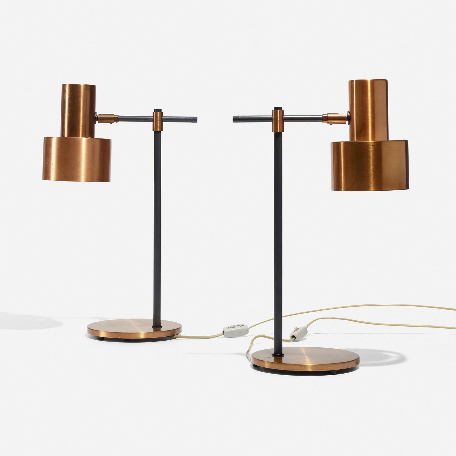Jo Hammerborg, Lento table lamps, pair (1 of 3)