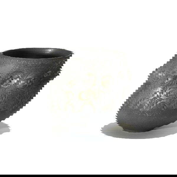 Edwin and Mary Scheier bowl: Edwin and Mary Scheier bowl USA, 1992 earthenware 8.25 dia x 8 h inches Signed to the underside 'Scheier'. Provenance: Barton and Wright Gallery, Scottsdale | The Mikki and Stanley Weithorn Collection