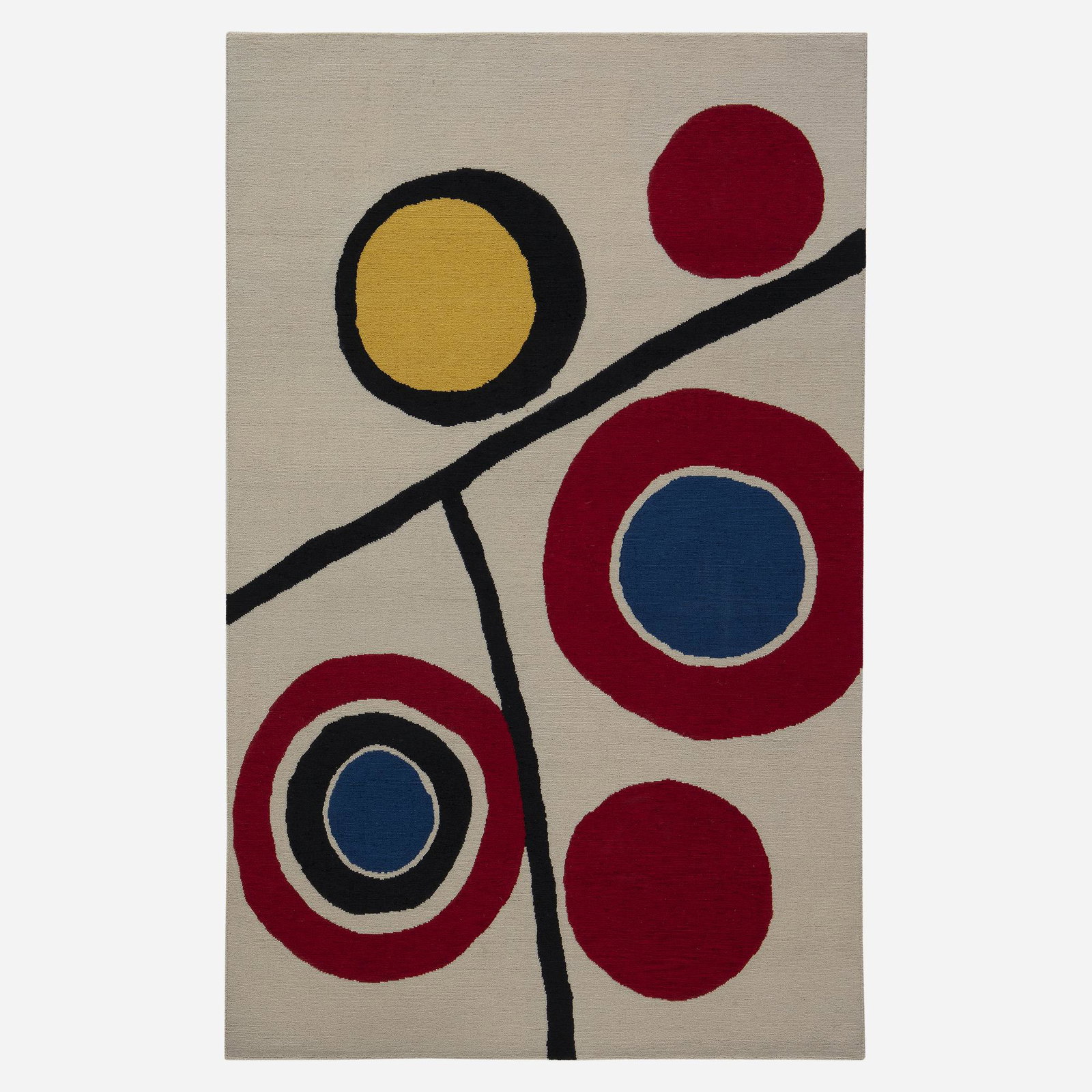 Contemporary, Modern style pile carpet: Contemporary Modern style pile carpet USA, 21st century hand-knotted wool 5'1" × 8'1" in (155 × 246 cm) This work will ship from Rago in Lambertville, New Jersey.