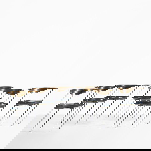 Fritz Hansen dining chairs model 3200, set of six: Fritz Hansen dining chairs model 3200, set of six Fritz Hansen Denmark, c. 1963 leather, chrome-plated steel, teak plywood 21.5 w x 19.5 d x 27.5 h inches Signed with decal manufacturer's label to und