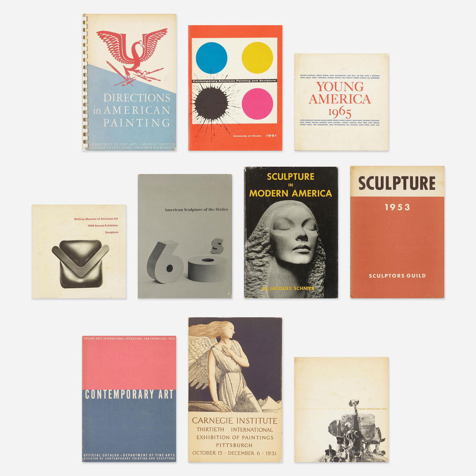 Painting and Sculpture Catalogs, thirty-five (1 of 1)