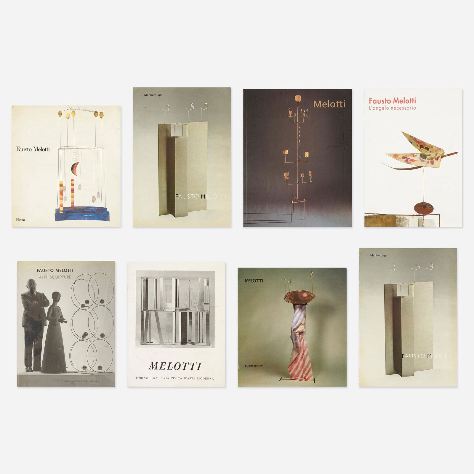 Fausto Melotti Monographs, eight (1 of 1)