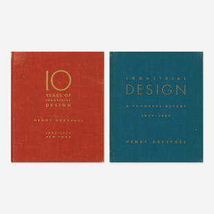 Industrial Design by Dreyfuss Catalogs, two: Industrial Design by Dreyfuss Catalogs, two Provenance: Collection of Mark McDonald Complete Lot Details Industrial Design: A Progress Report 1929-1952 Henry Dreyfuss, Henry D