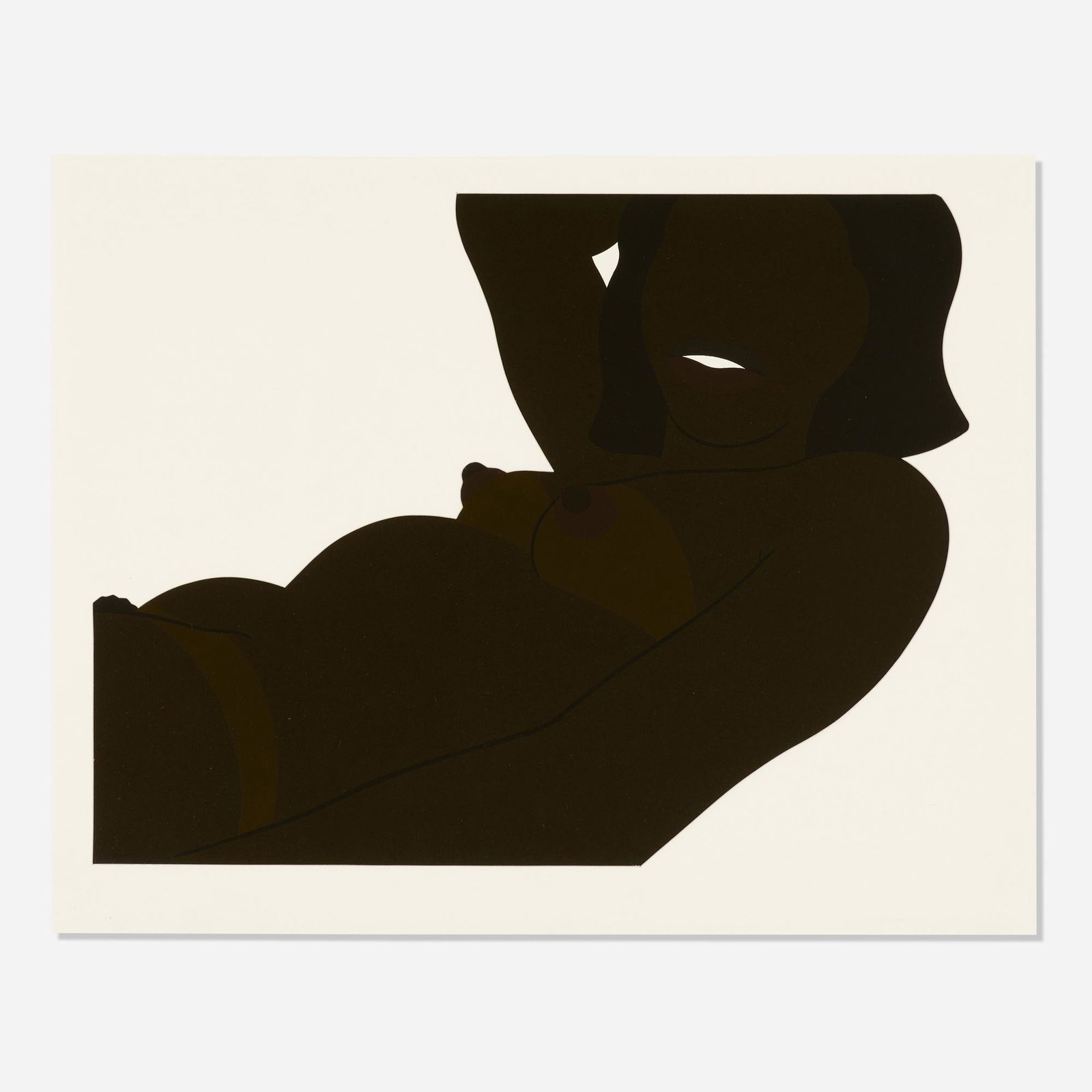 Tom Wesselmann, Great American Brown Nude: Cut-out (1 of 3)
