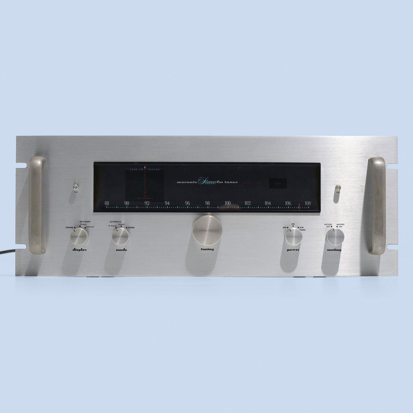 Marantz, Model 10B FM stereo tuner rack mount (0161) on Feb 25, 2022 Wright in IL