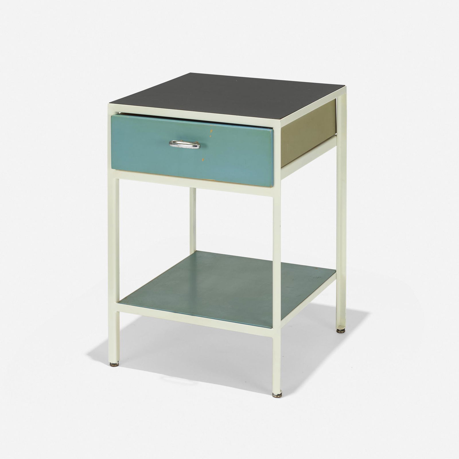George Nelson & Associates, Steelframe nightstand (1 of 4)