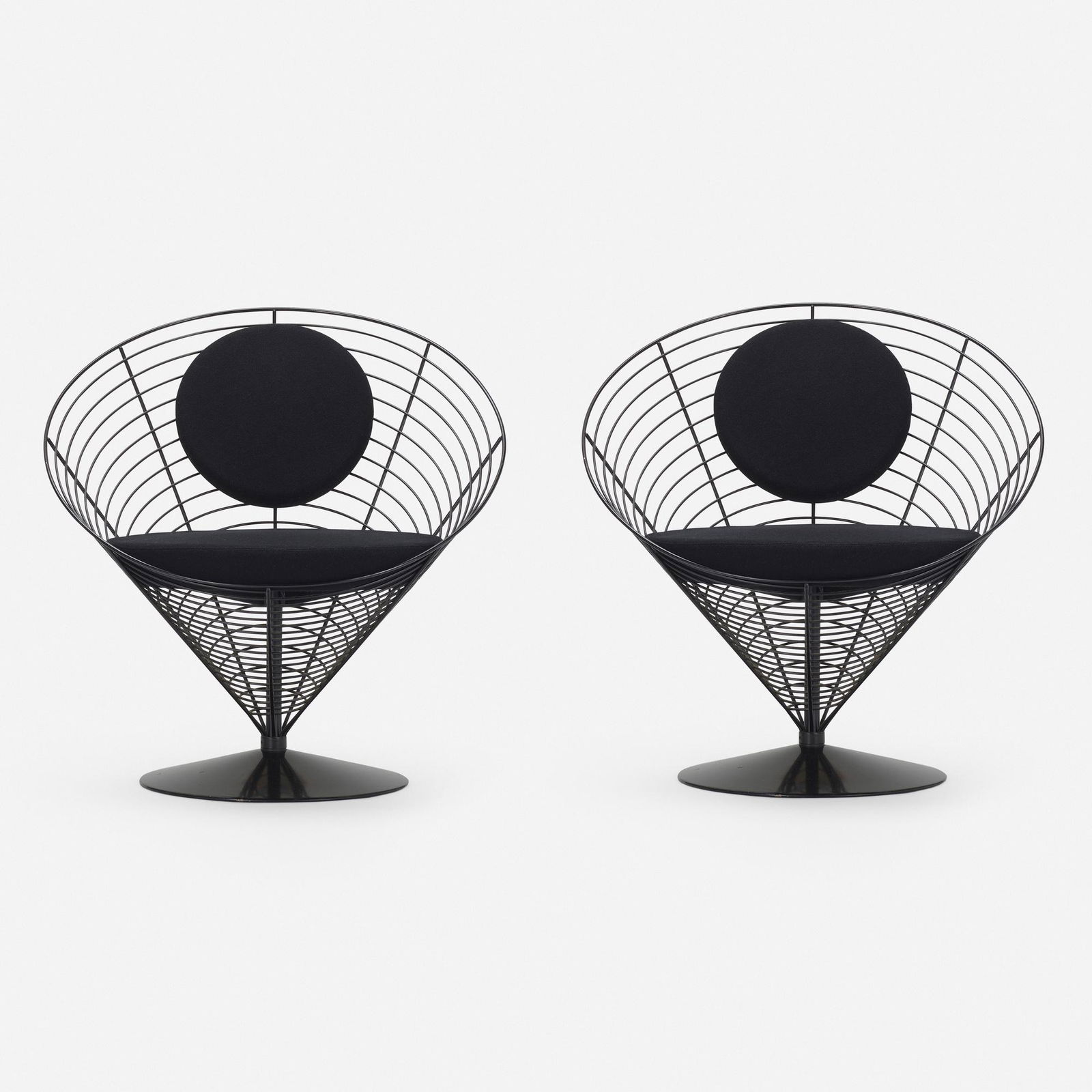 Verner Panton, Lounge chairs, model 8800 (1 of 4)