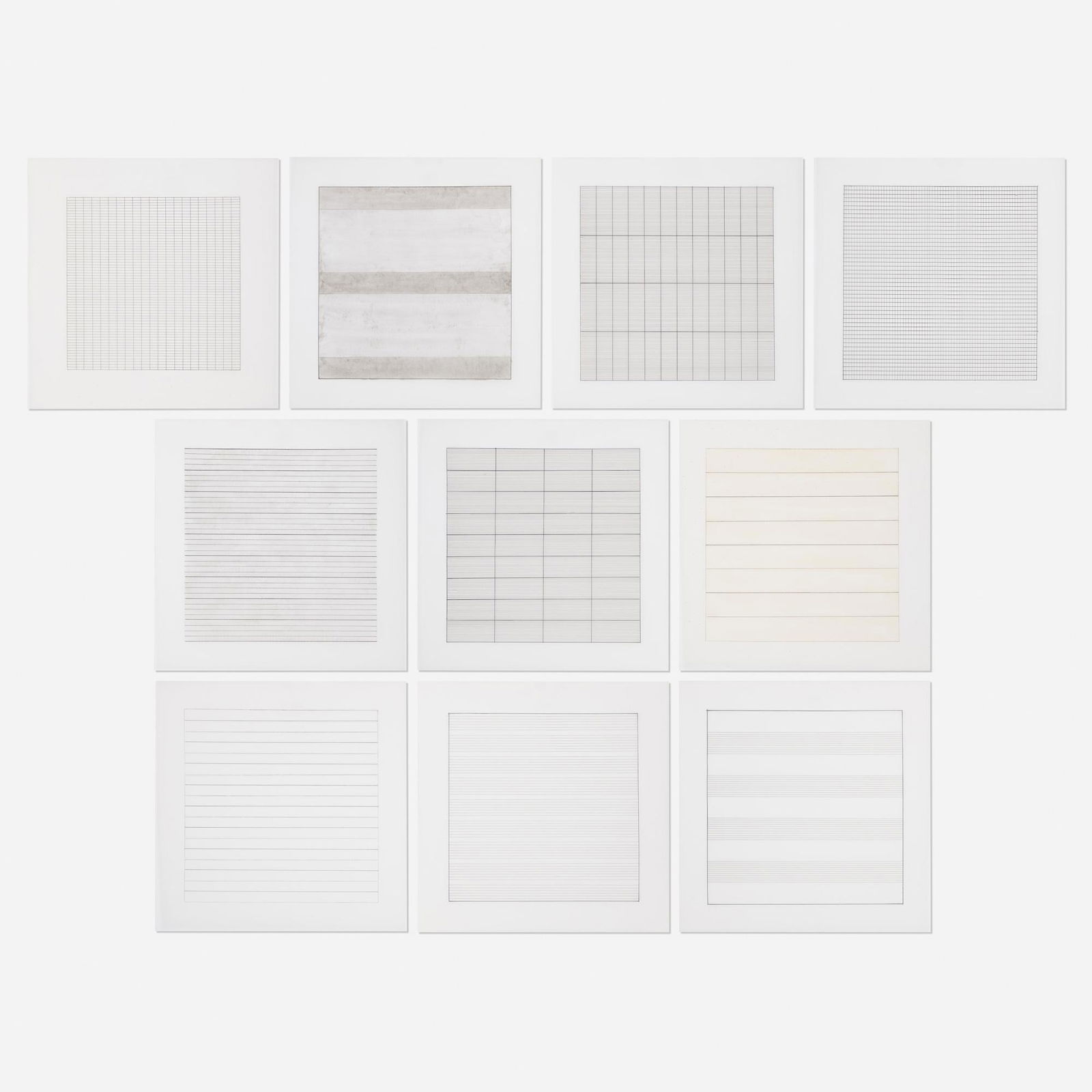 Agnes Martin, Stedelijk Museum Portfolio (1 of 2)