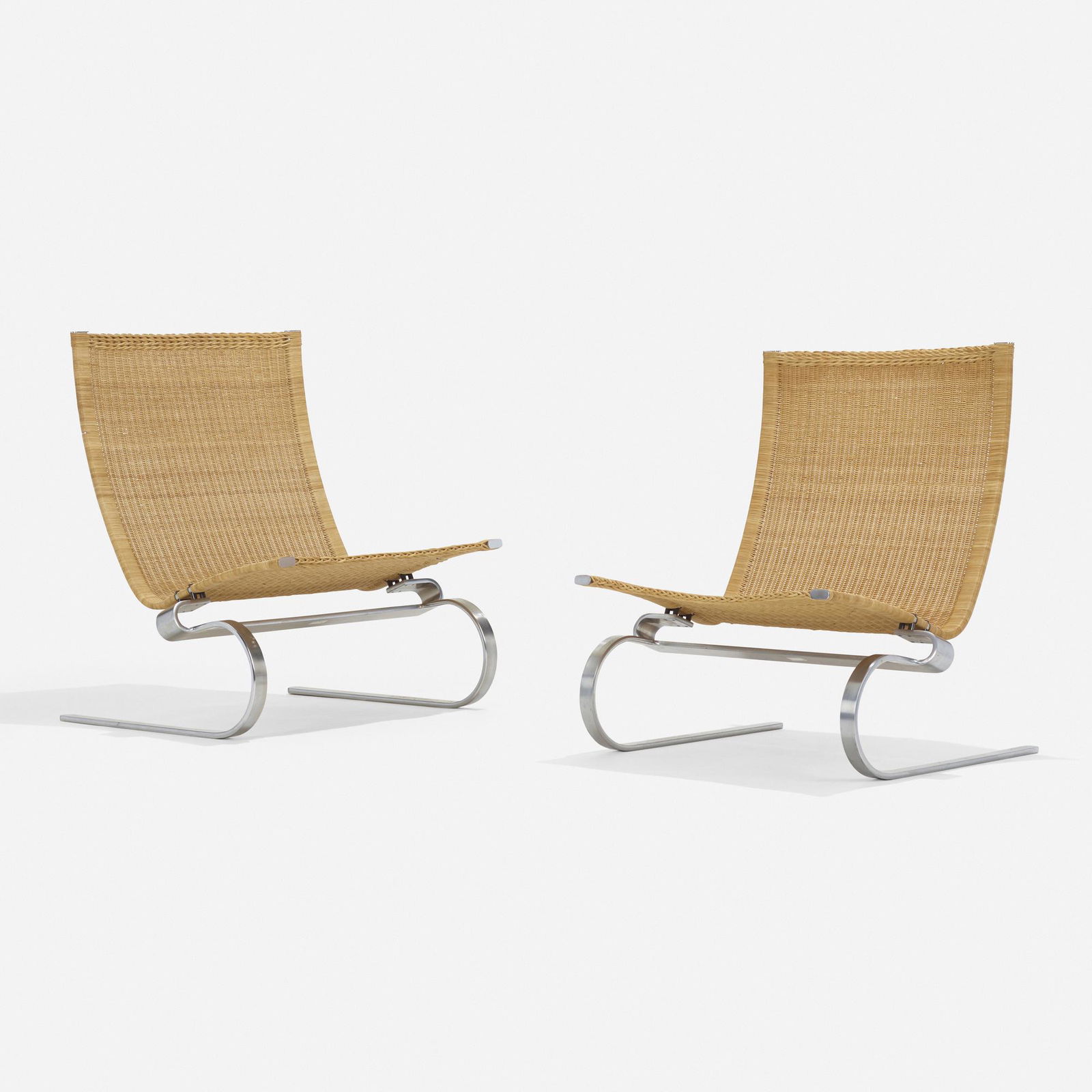 Poul Kjaerholm, PK 20 lounge chairs, pair (1 of 6)