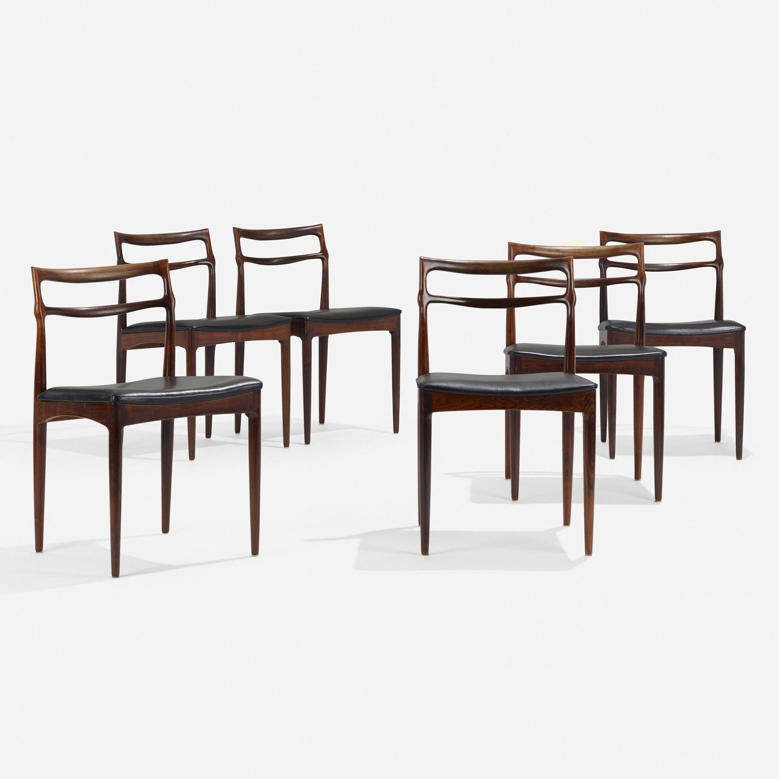 Johannes Andersen, Dining chairs, set of six (1 of 5)