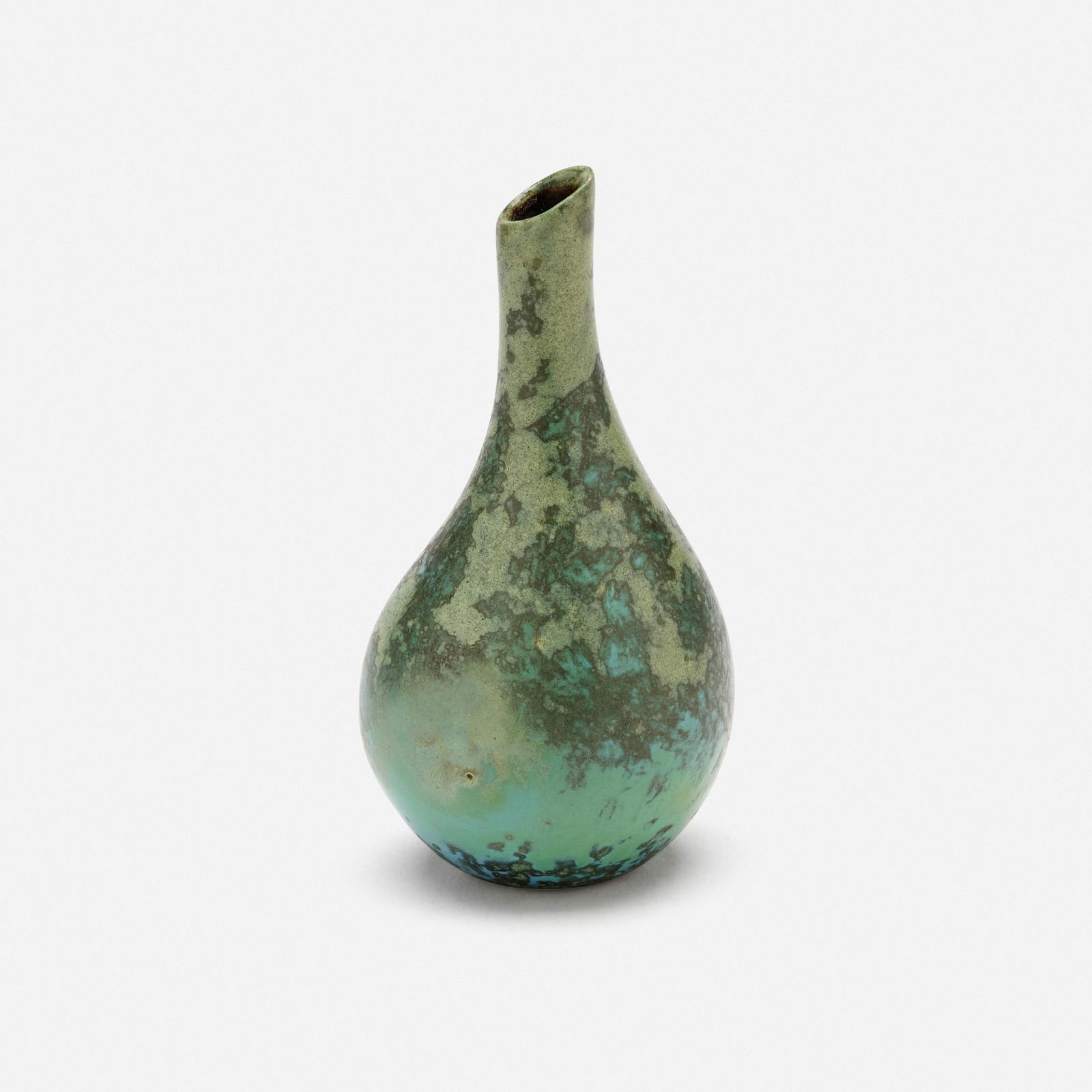 Hans Hedberg, Vase: Hans Hedberg Vase Sweden, c. 1960glazed earthenware 4.5 h × 2.5 dia in (11 × 6 cm) Glazed signature to underside 'Hedberg'. This work will ship from LAMA in