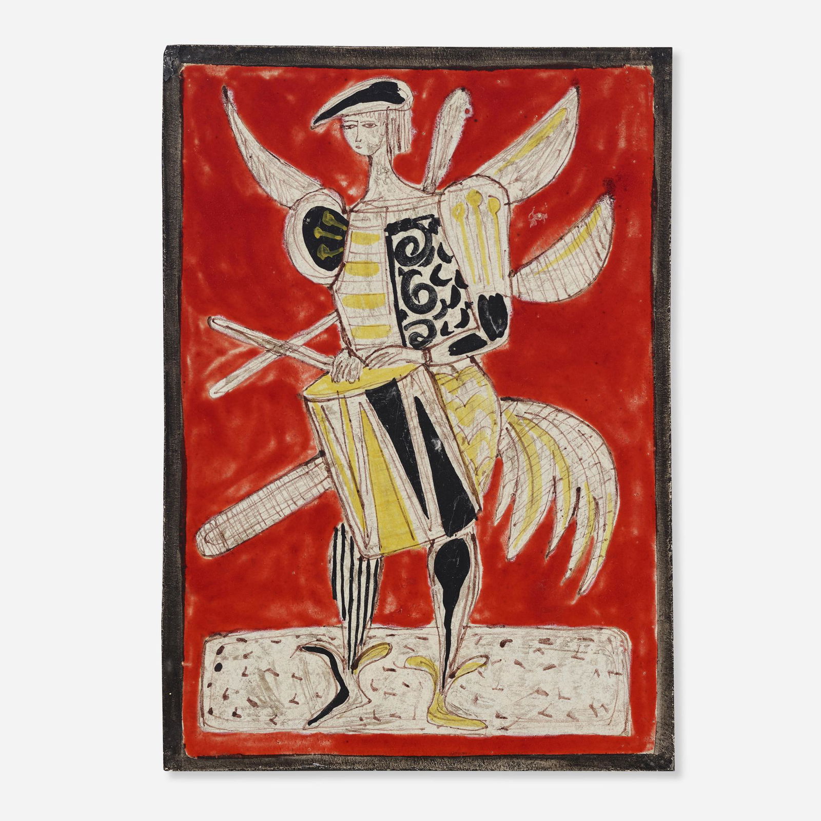 Italian, Surrealist wall plaque (1 of 3)