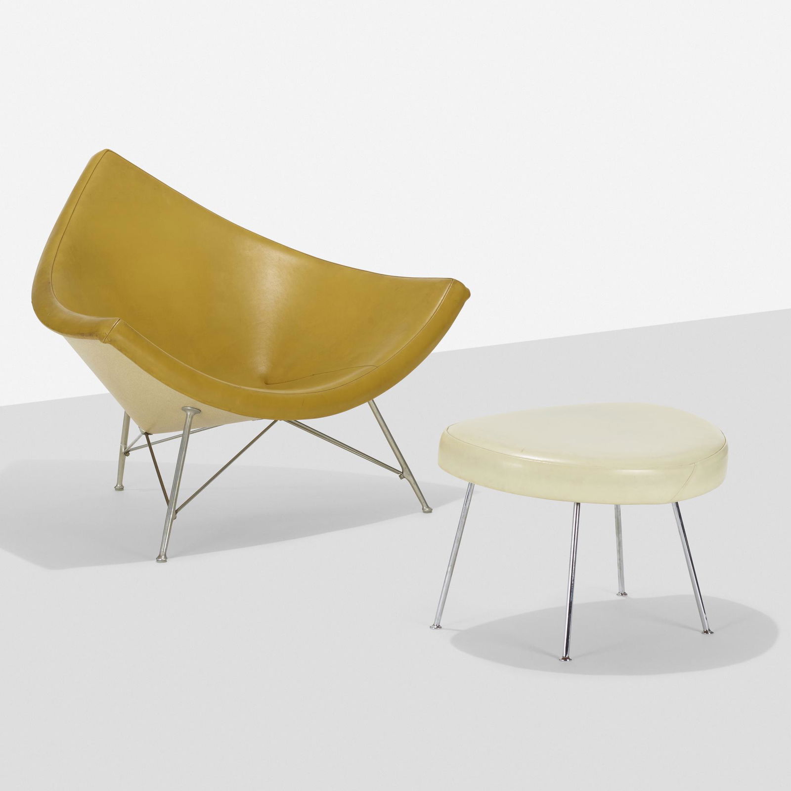 George Nelson & Associates, Coconut chair and ottoman (1 of 6)