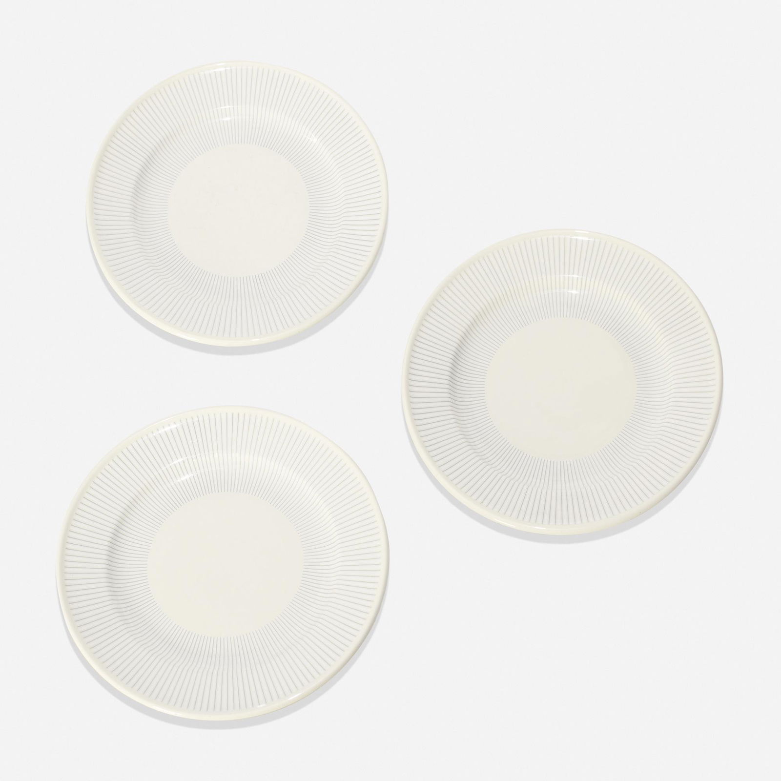 George Nelson & Associates, Plates, set of three (1 of 3)