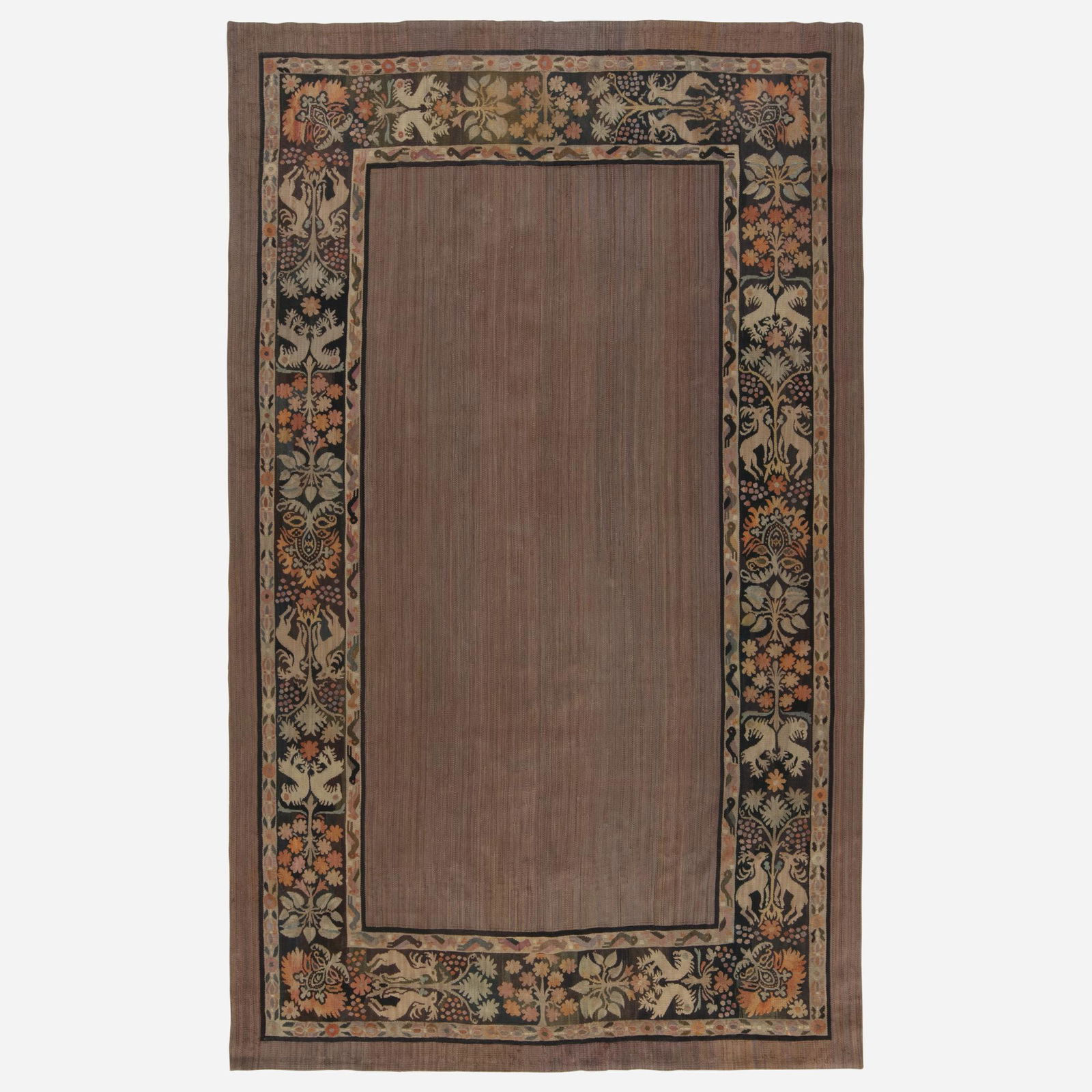 French, Aubusson flatweave carpet (1 of 1)