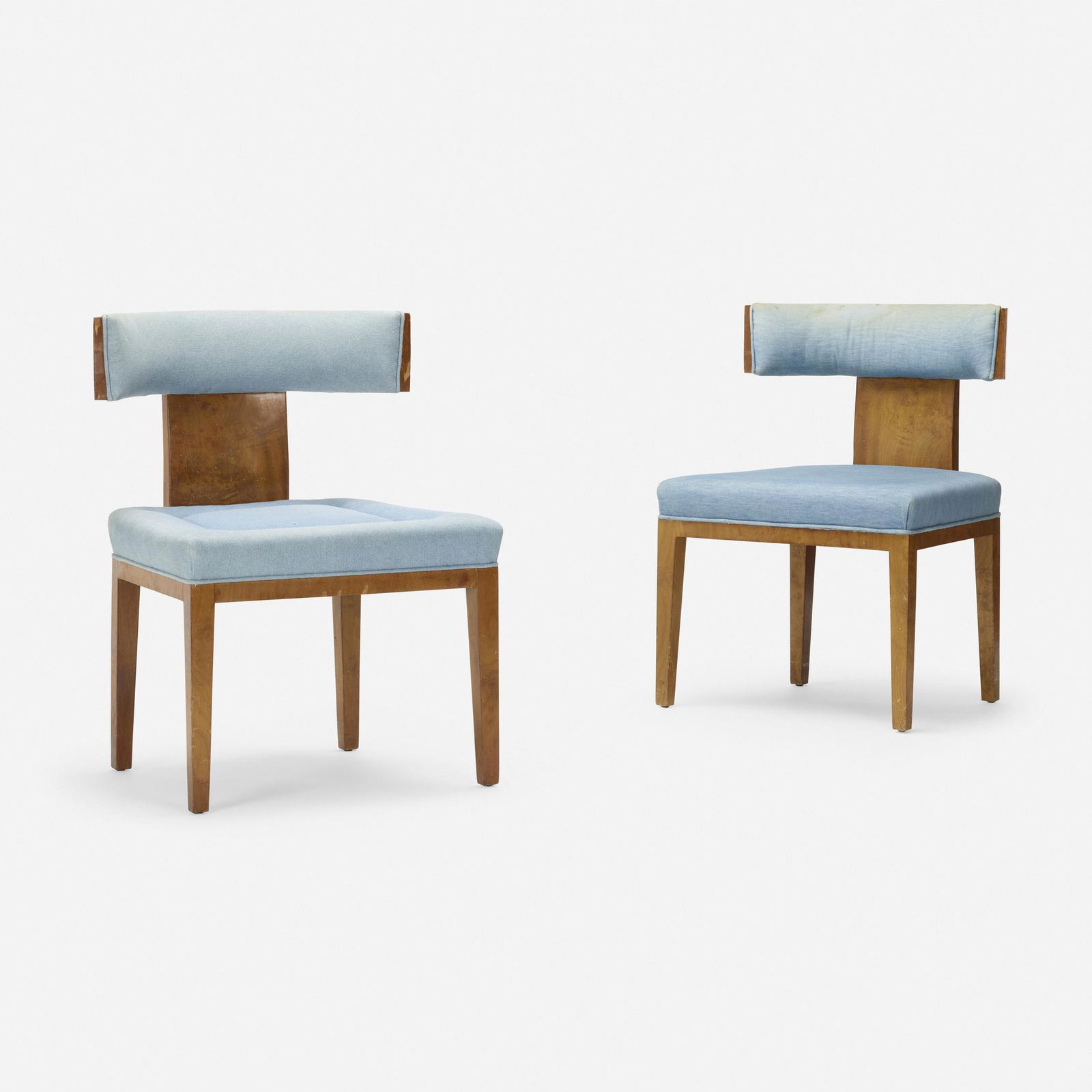 Samuel Marx, Custom chairs from the Plotkin-Dresner Residence, Highland Park, pair (1 of 4)