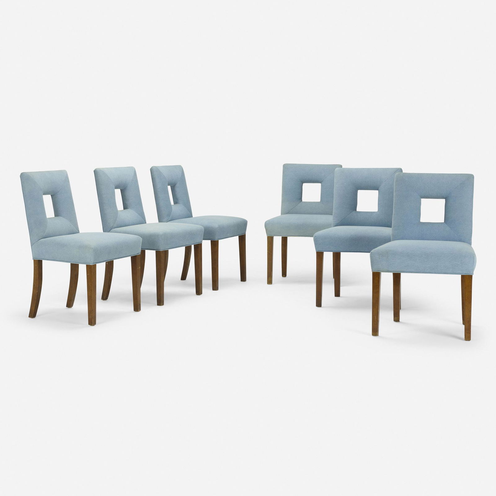 Samuel Marx, Custom dining chairs from the Plotkin-Dresner Residence, Highland Park, set of six (1 of 5)
