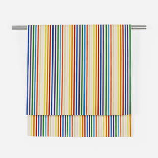 Linda Besemer, Fold #19: Linda Besemer Fold #19 1999acrylic paint over aluminum rod 21.5 h × 25 w × 1.75 d in (55 × 63 × 4 cm) Provenance: Private Collection, Coral Gables, FL