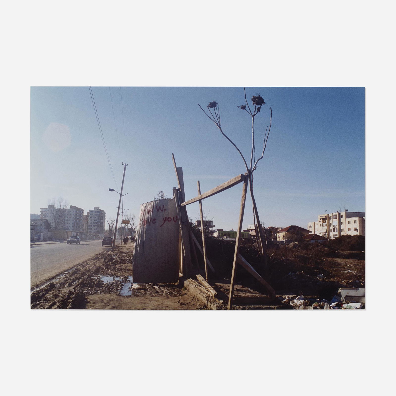 Anri Sala, I Love You: Anri Sala I Love You (from the Point of View: An Anthology of the Moving Image series) 2002c-print image: 11 h × 16.5 w in (28 × 42 cm) sheet: 15.75 h × 19.75 w in (40 × 50