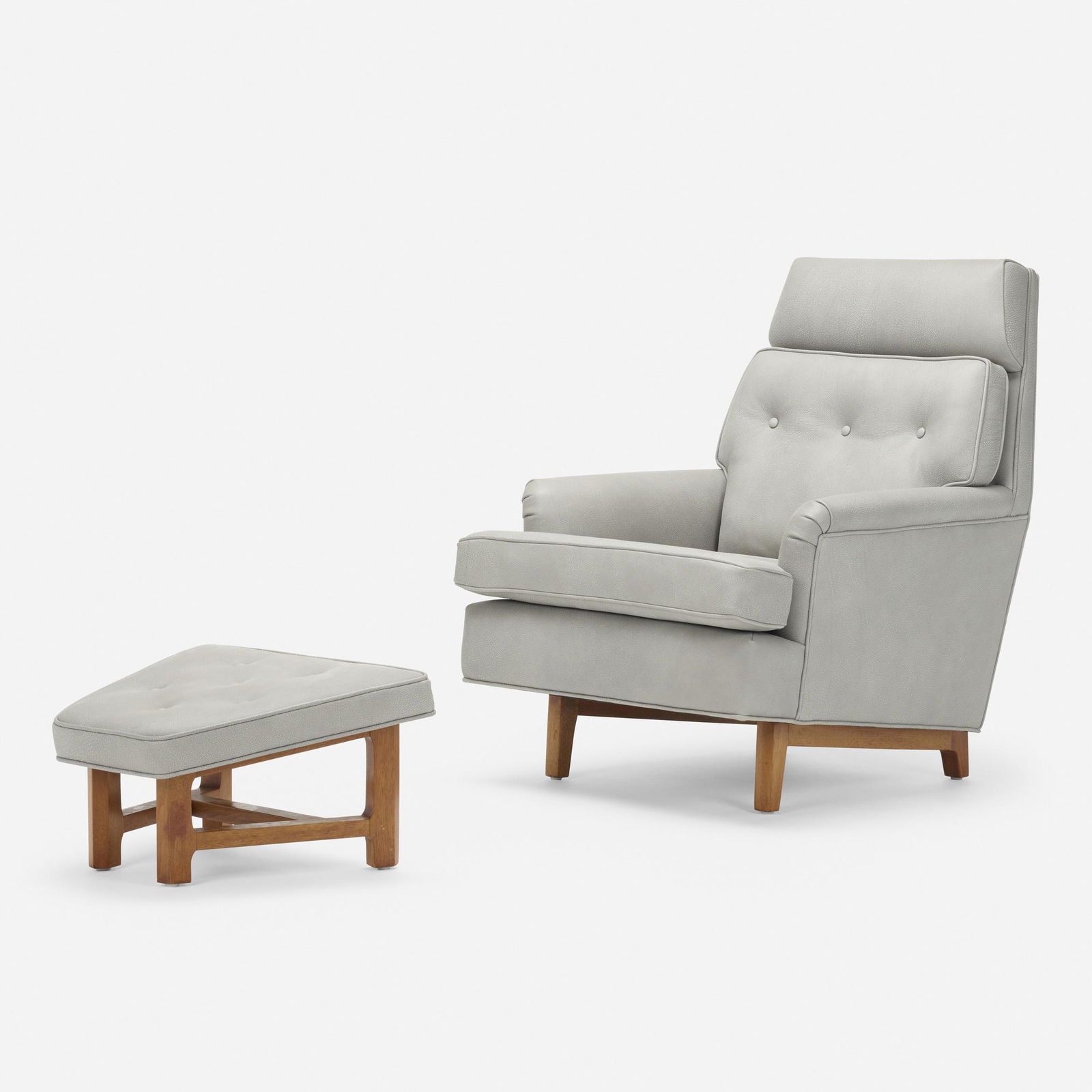 Edward Wormley, Lounge chair and ottoman (1 of 5)