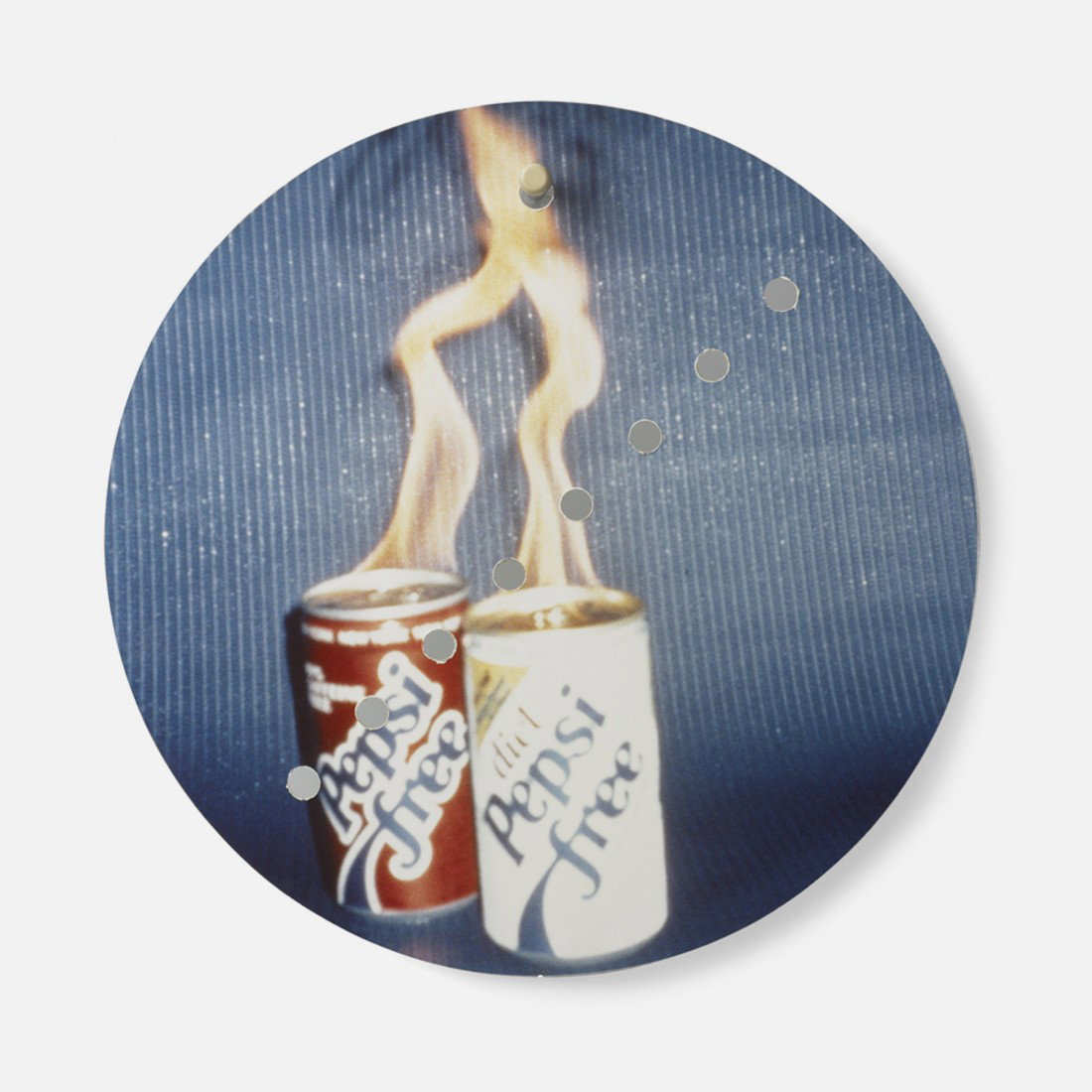 Alan Belcher Energizer No. 2: Alan Belcher Energizer No. 2 Canada, 1985 colored mirror and Plexiglas 18 dia inches Signed, titled and dated to reverse 'Belcher '85 #2'. Provenance: Jack Tilton Gallery, New York | Private collectio