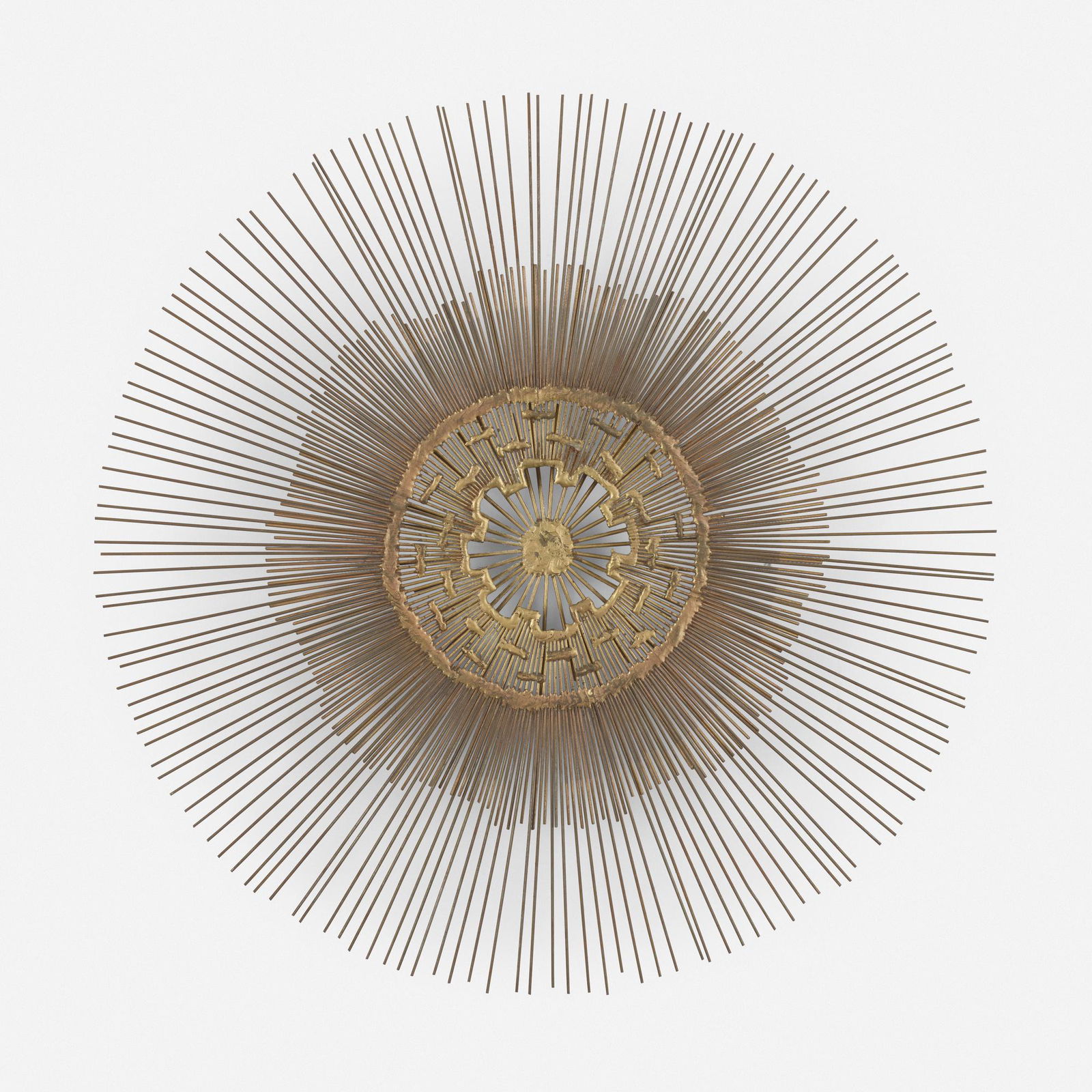 In the Manner C. Jere, Sunburst wall sculpture (1 of 3)