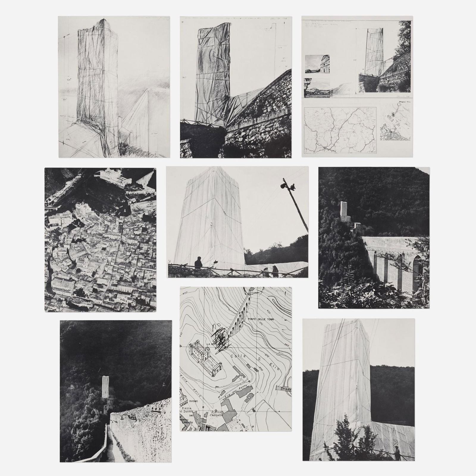 Christo and Jeanne-Claude, Packed Tower (1 of 3)