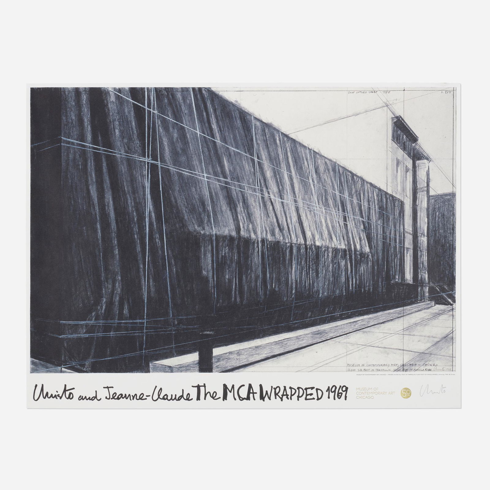 Christo and Jeanne-Claude, The Wrapped MCA (1 of 3)