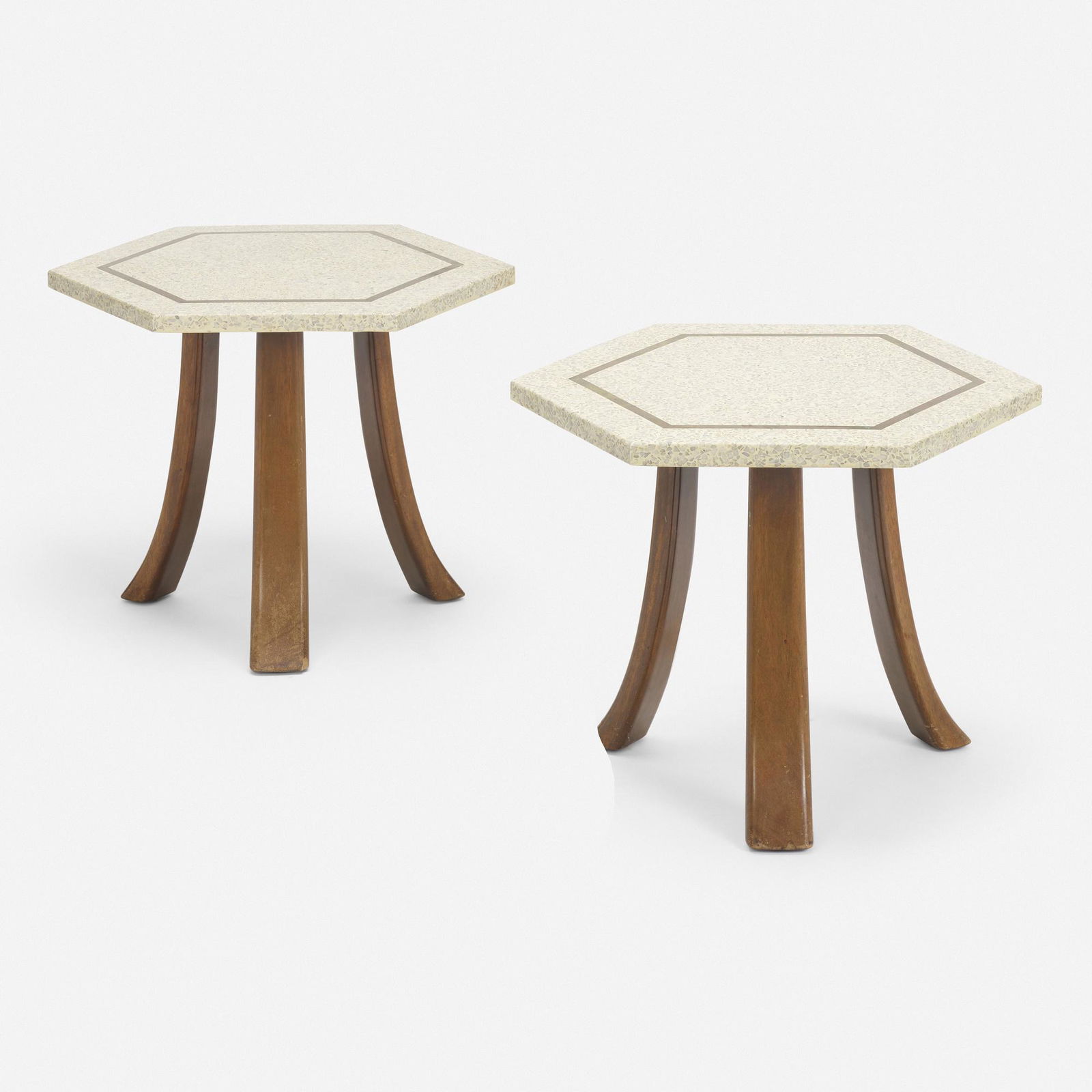 Harvey Probber, Occasional tables, pair (1 of 3)