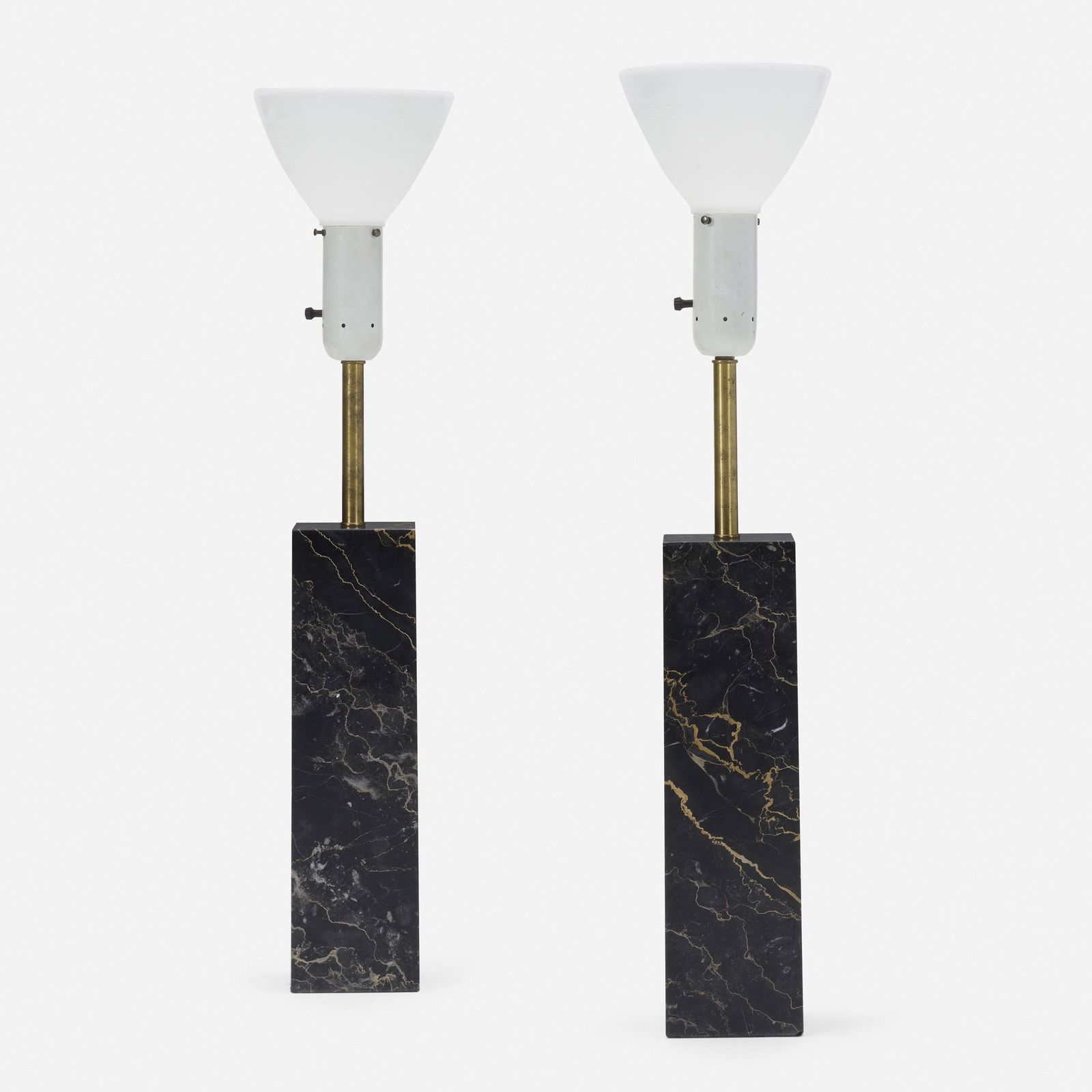 T.H. Robsjohn-Gibbings, Table lamps, pair (1 of 2)
